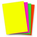 Plakatkarton beidseitig Neonfarbe, 300g 1St DIN A 4 neonpink