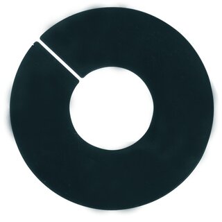 Ringscheibe schwarz neutral, extra groß, D110mm