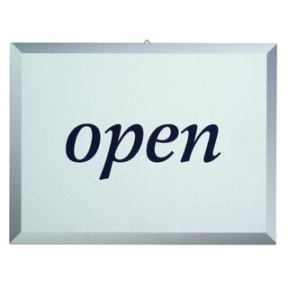 Wendeschild open-closed-